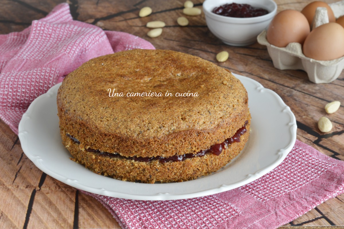 Bolo de trigo sarraceno – Buchweizentorte