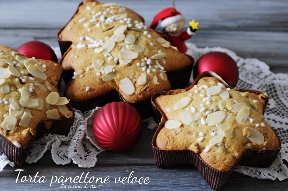 Bolo panetone rápido