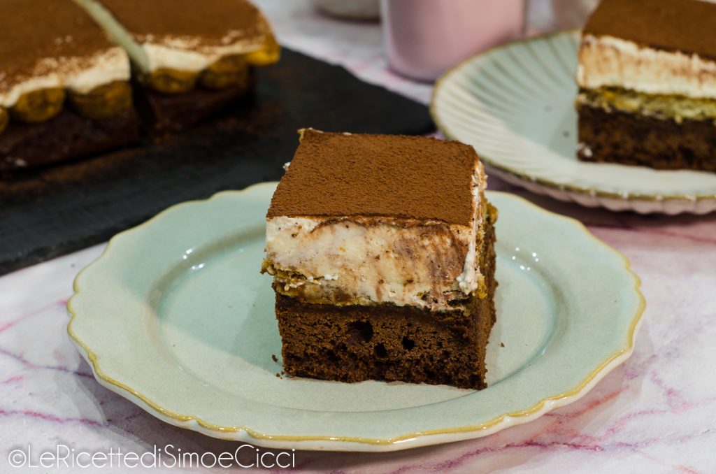 Brownies tiramisù