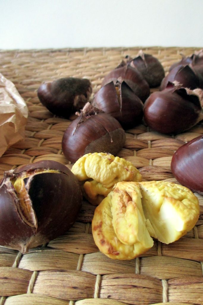 Castanhas assadas na fritadeira sem óleo, Mangia senza Pancia