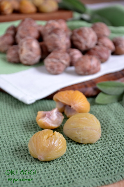 Castanhas cozidas, Ortaggi che passione by Sara