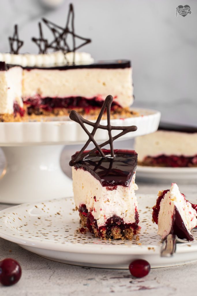 Cheesecake ao vin brulé