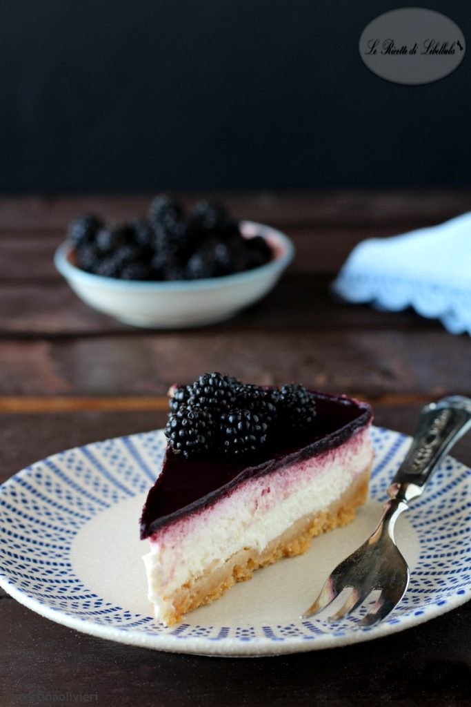 Cheesecake de amoras