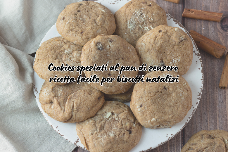 Cookies com especiarias de gengibre: receita fácil para biscoitos de Natal