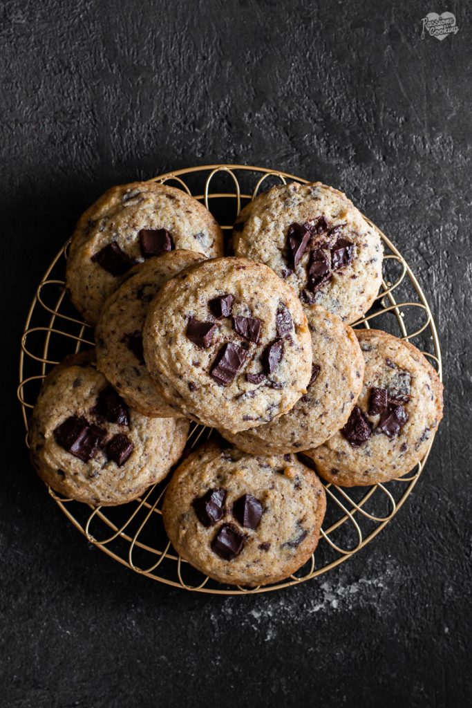 Cookies com farinha de centeio