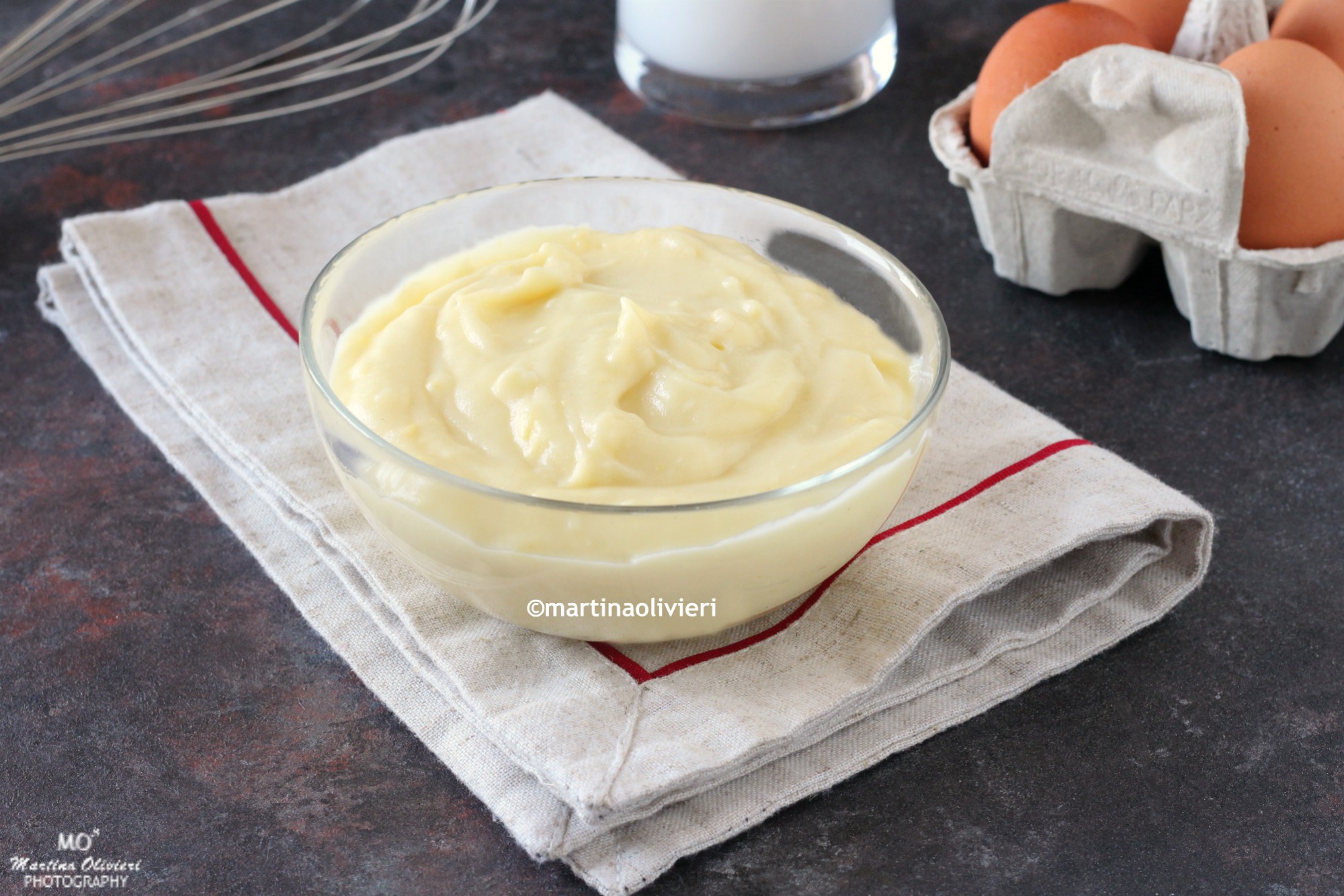 Creme de confeiteiro com leite de arroz – Sem lactose e sem glúten