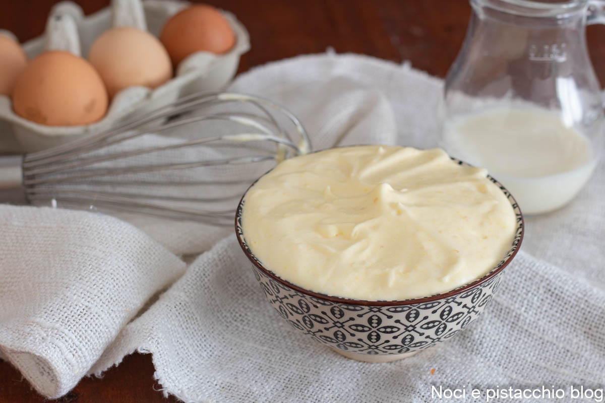 Creme diplomática receita base