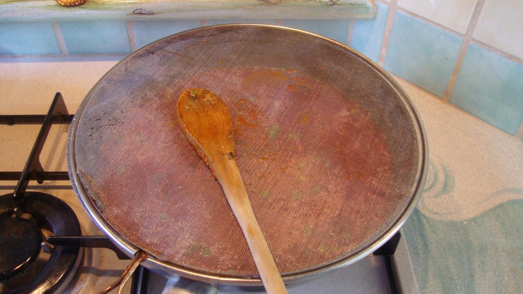 Sopa de inverno de favas e pancetta