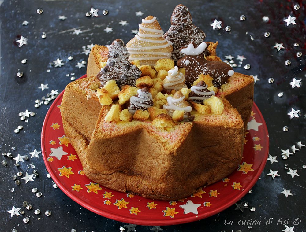 Doce estrela de pandoro