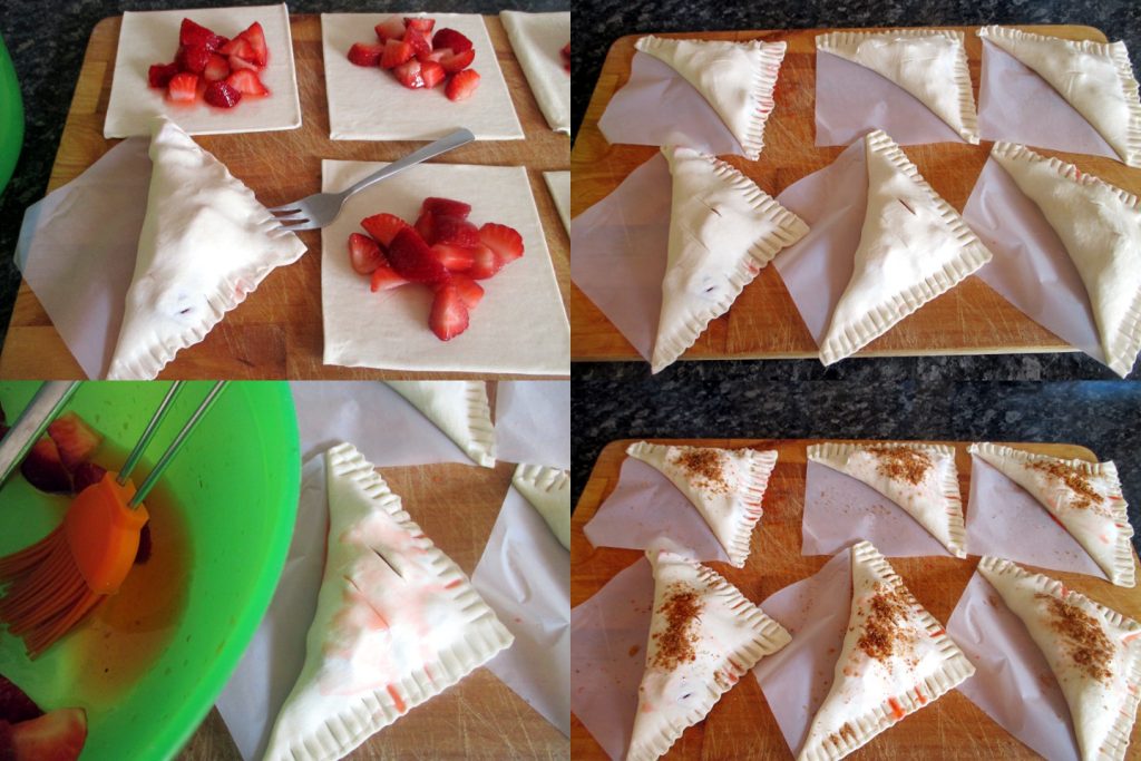 Folhados de Morango. Mangia senza Pancia