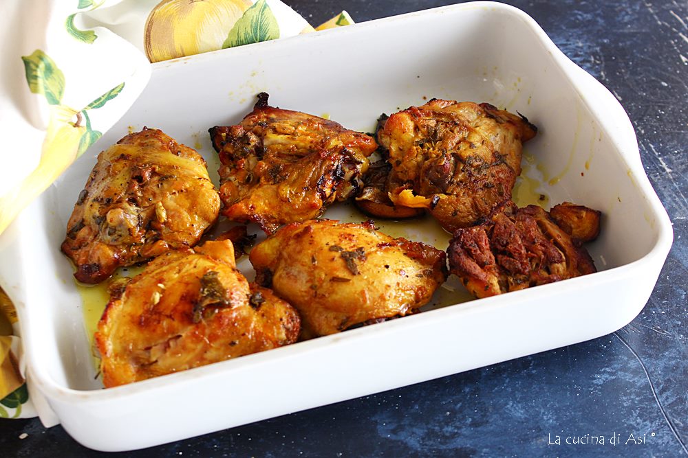 frango marinado assado no forno