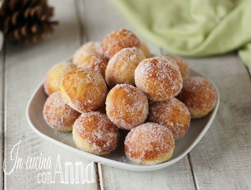 Castagnole de Iginio Massari: macias como uma nuvem