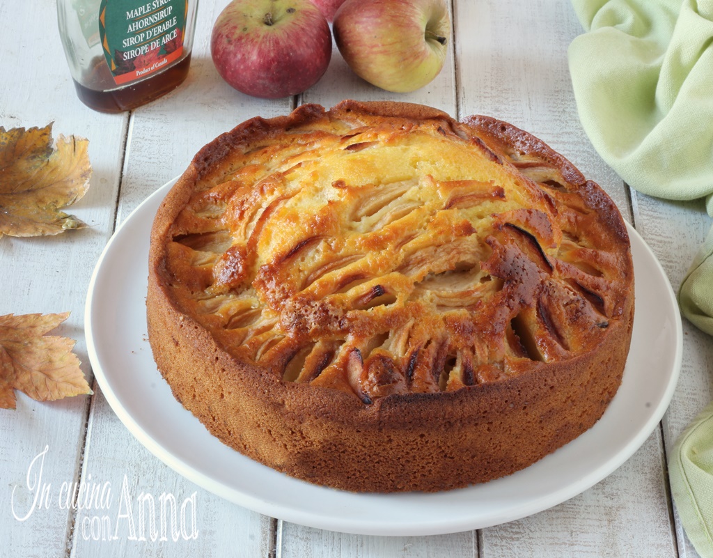 Torta de maçã Canadense