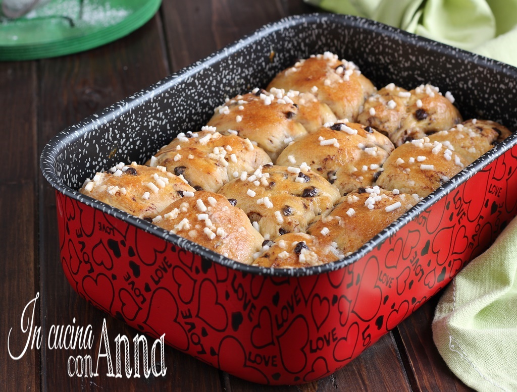 Nuvens com gotas de chocolate