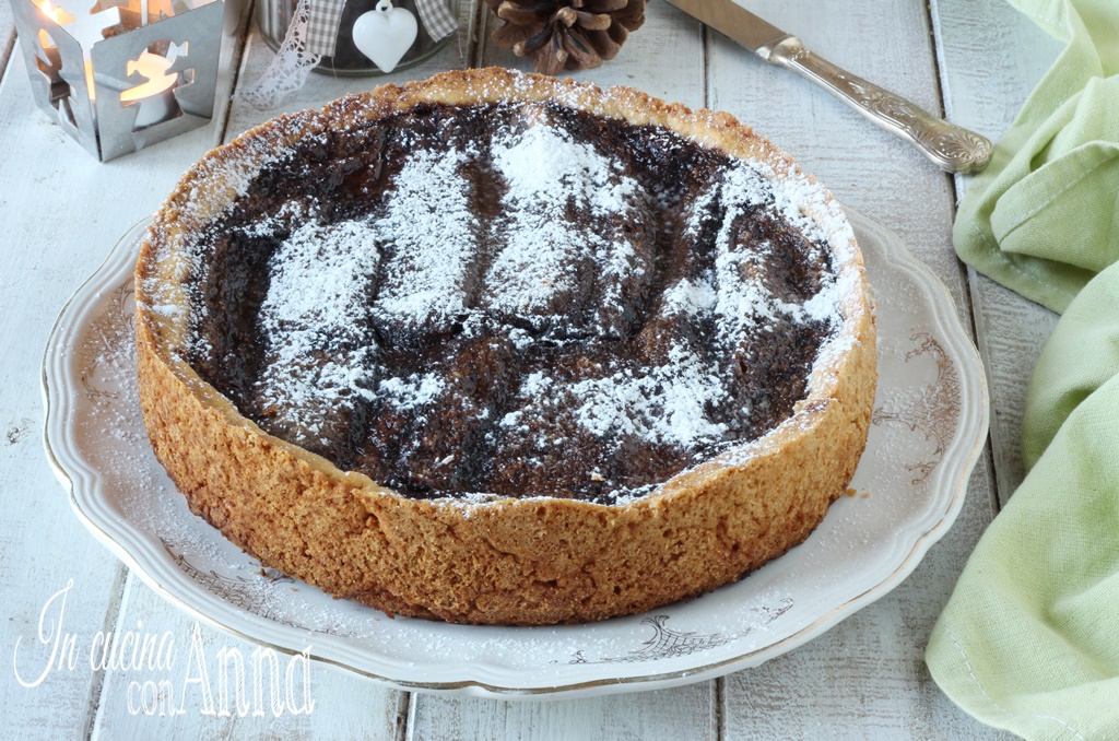Crostata Beneventana de chocolate