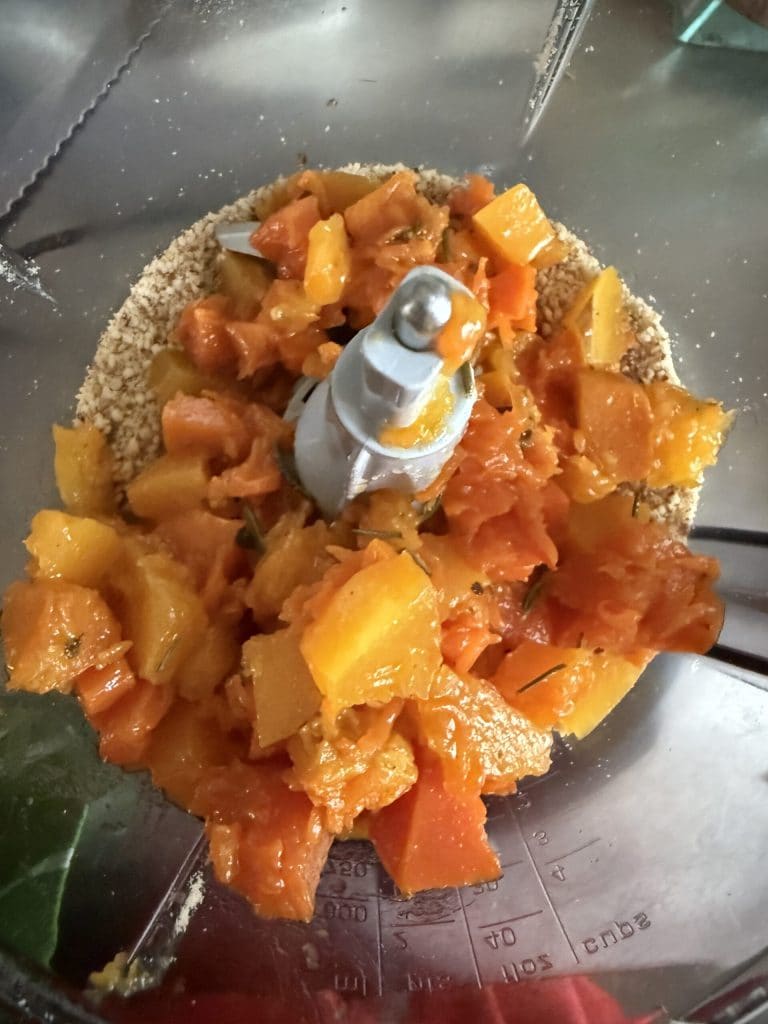 adicionar a abóbora