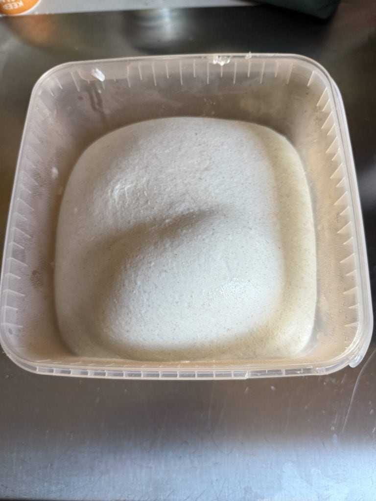 massa fermentada do pão de coco do sri lanka