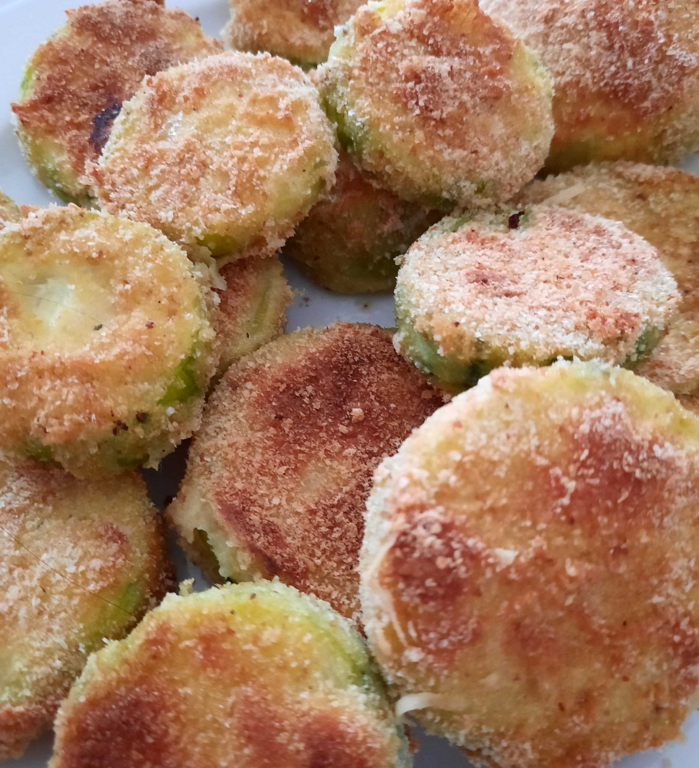 Costeletas de abobrinha ao forno