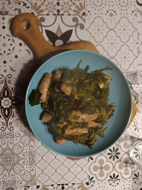 Linguiça e friarielli…Um prato rústico por paixão