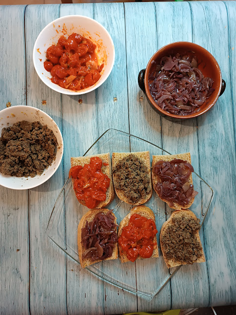 Crostoni toscani…Uma receita do coração