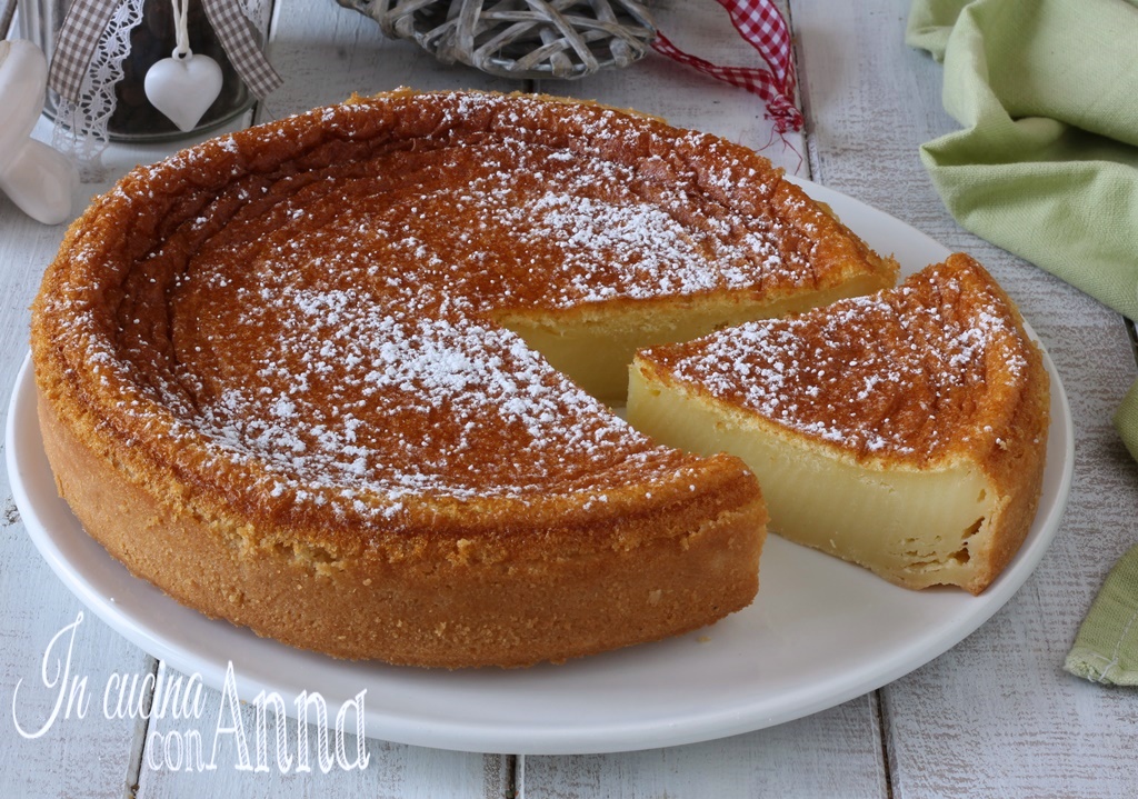 Migliaccio doce napolitano, preparado segundo a receita tradicional