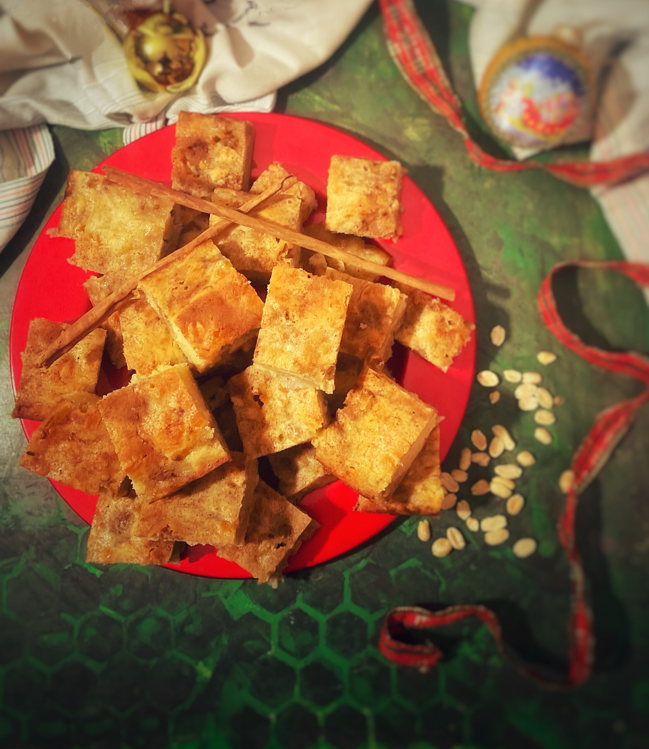 Accra Banana Peanut Cake, bolo de banana e amendoim