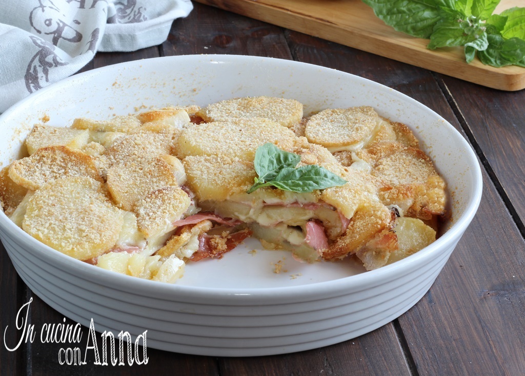 Parmigiana de batatas versão leve
