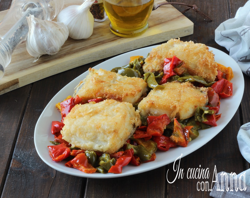 Bacalhau com pimentas