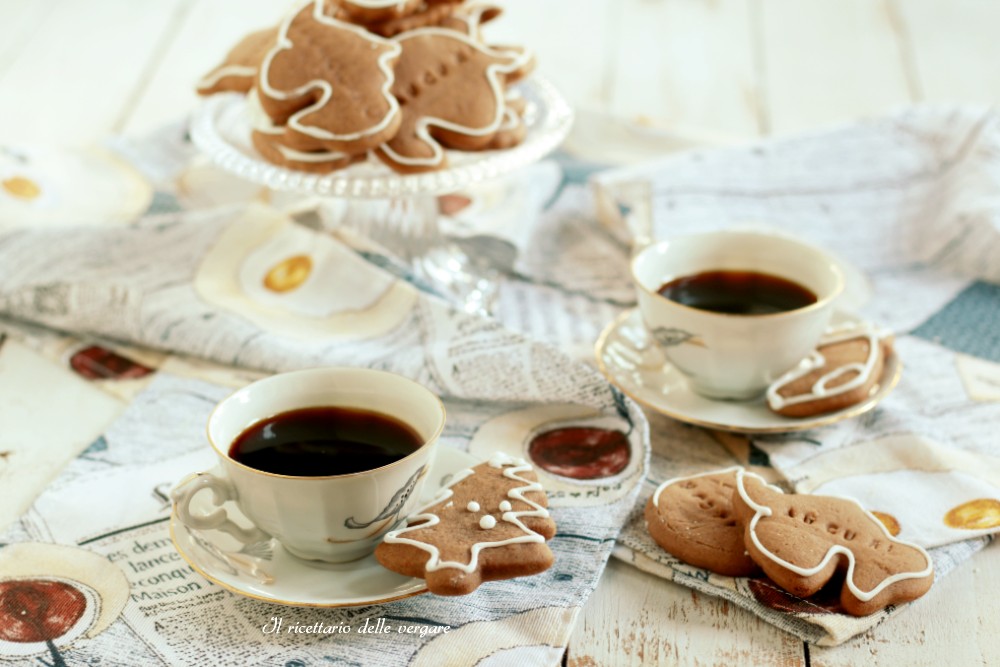 Biscoitos de gengibre e canela