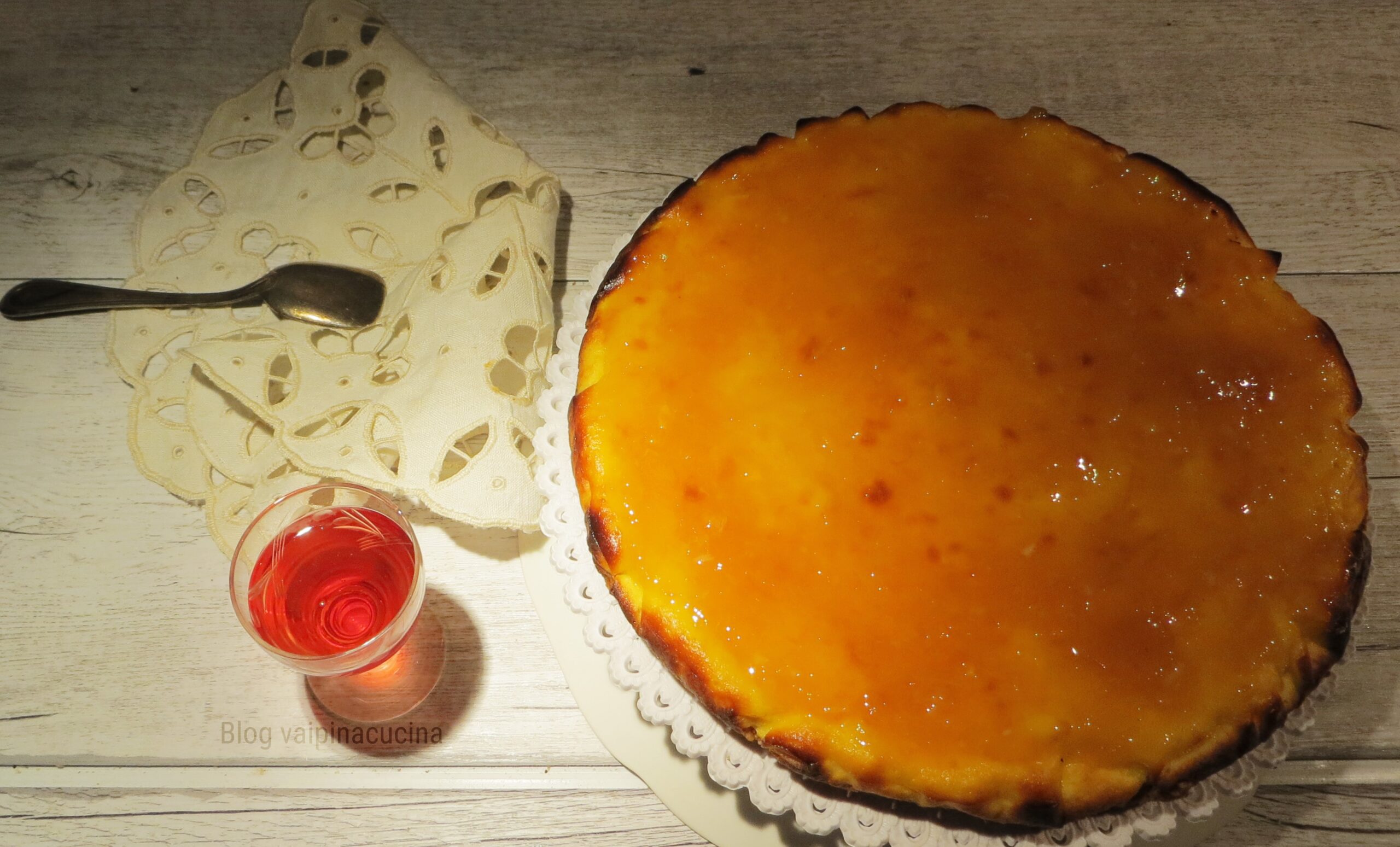 Bolo de corn flakes com laranja