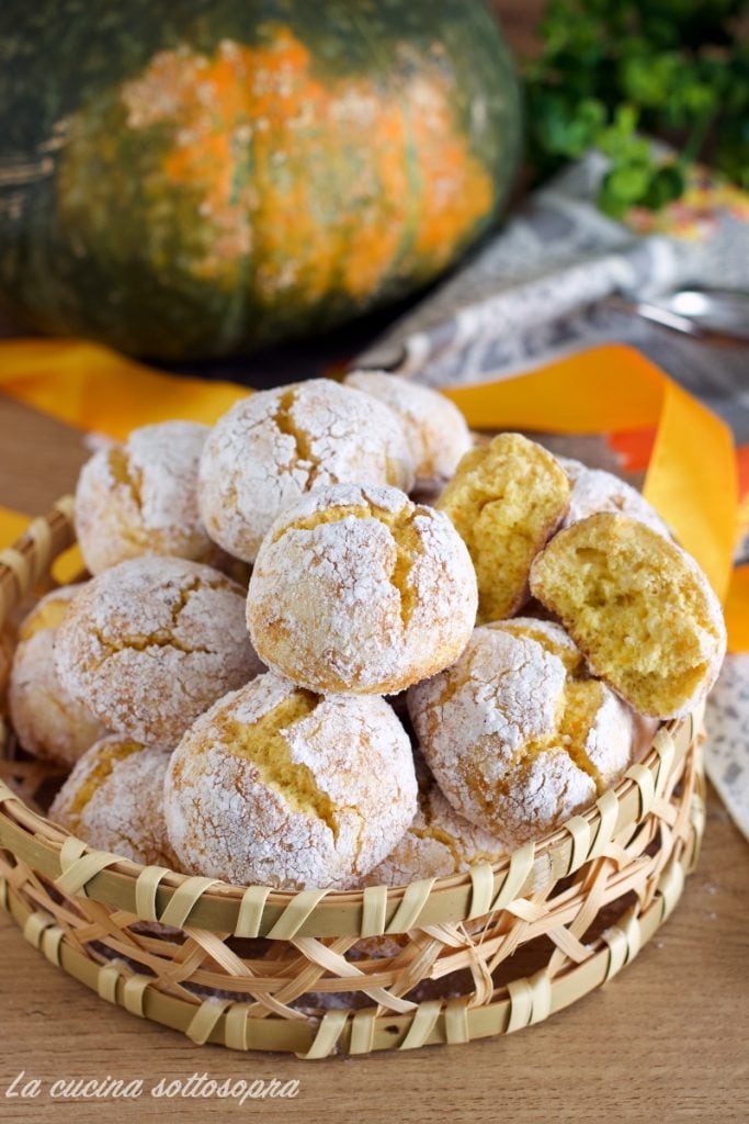 biscoitos com abóbora