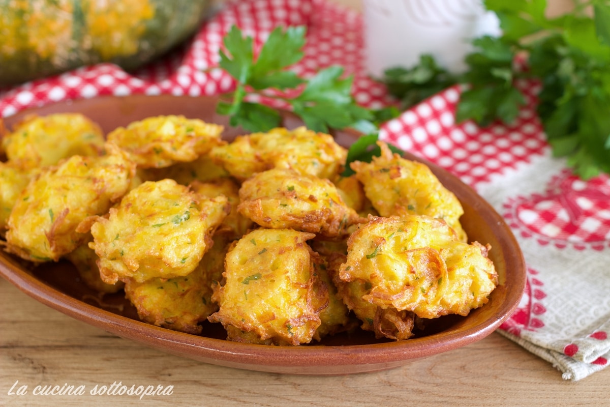 Bolinhos de abóbora e batata