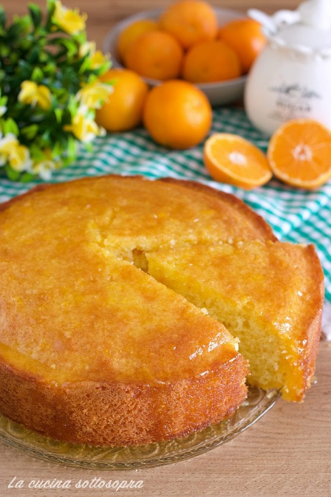 bolo de tangerina macio