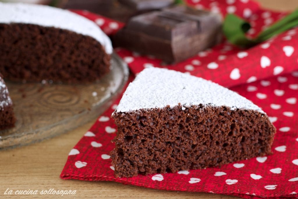 bolo de água com cacau vegano