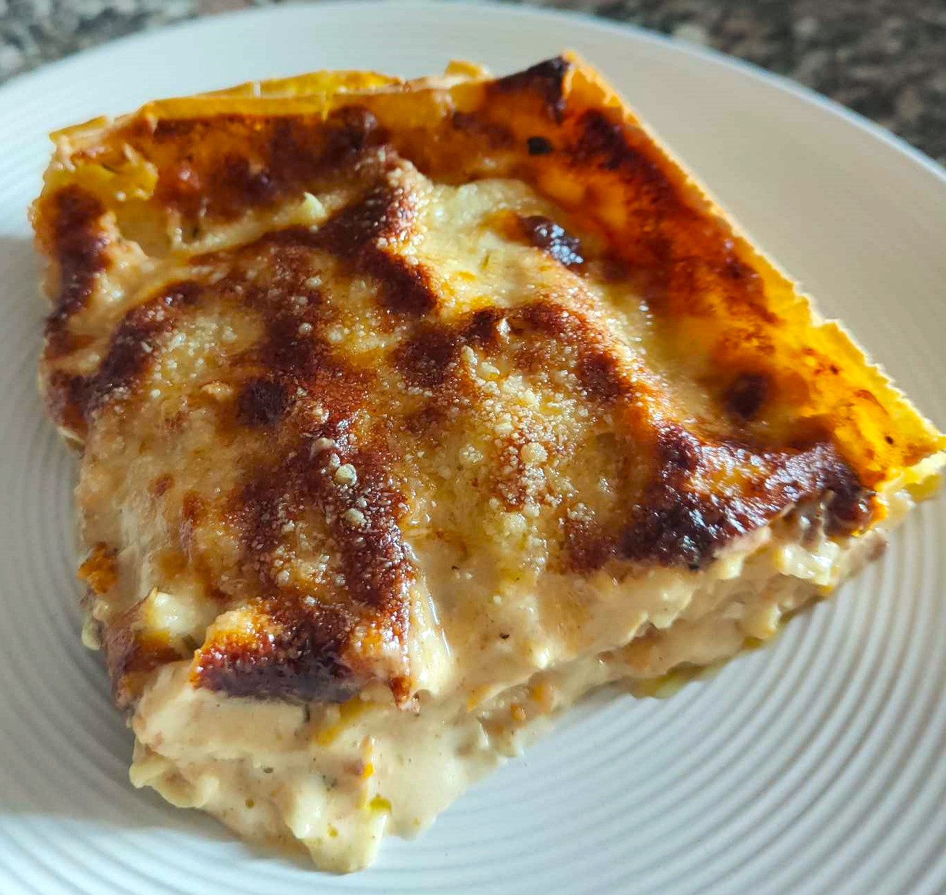 LASANHA DE ABÓBORA E FETA na air fryer