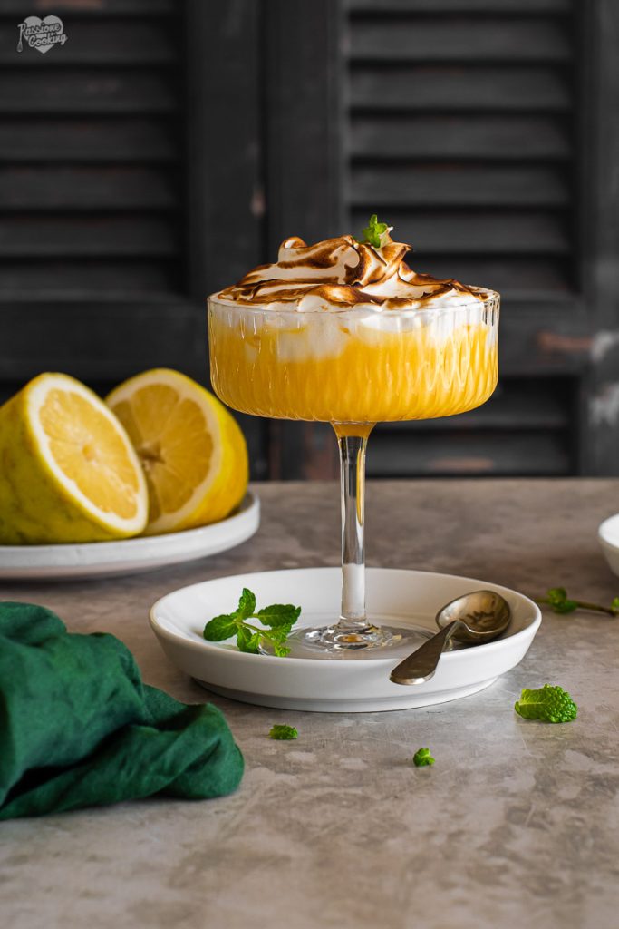 Lemon curd merengada