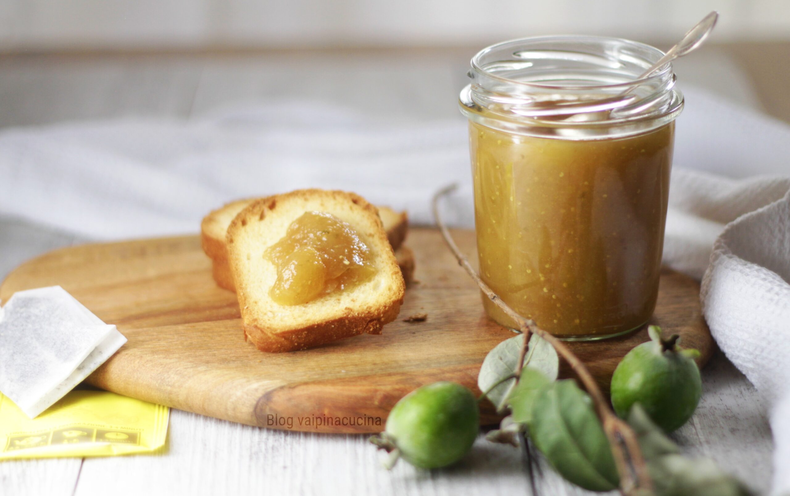 Geleia de feijoa boa e simples