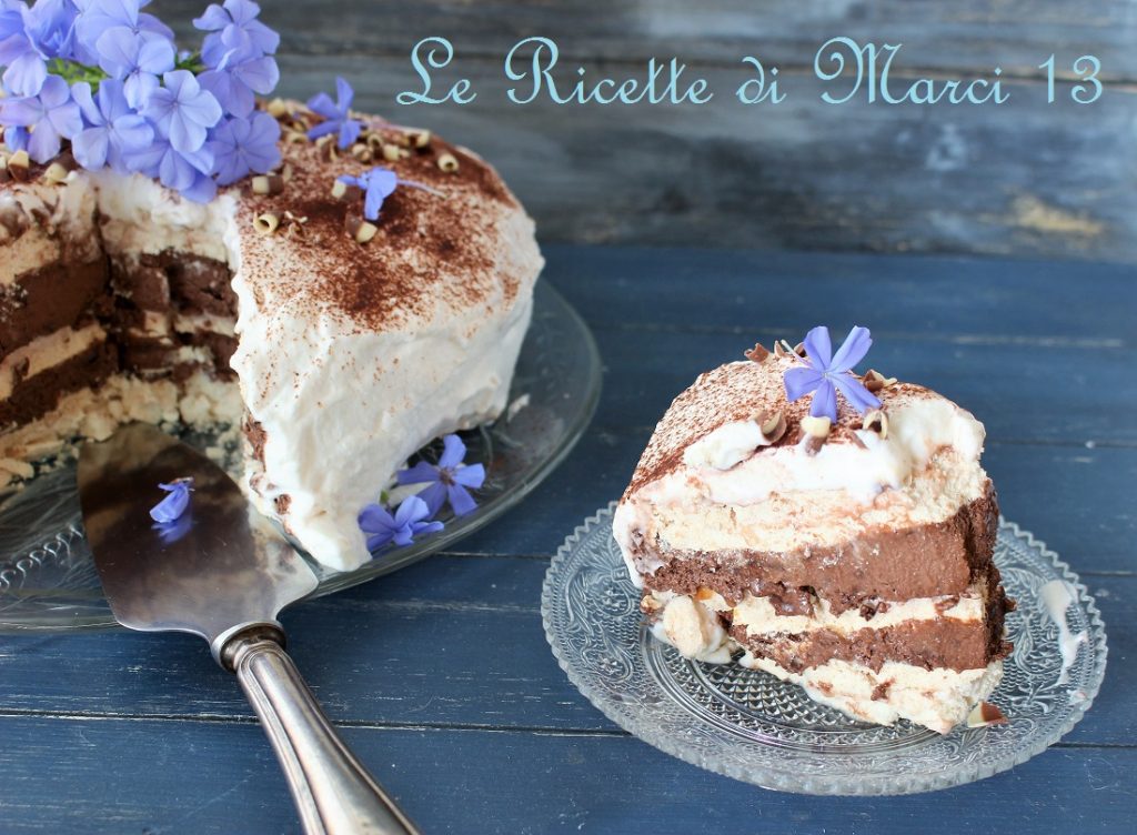 Merengue com semifreddo