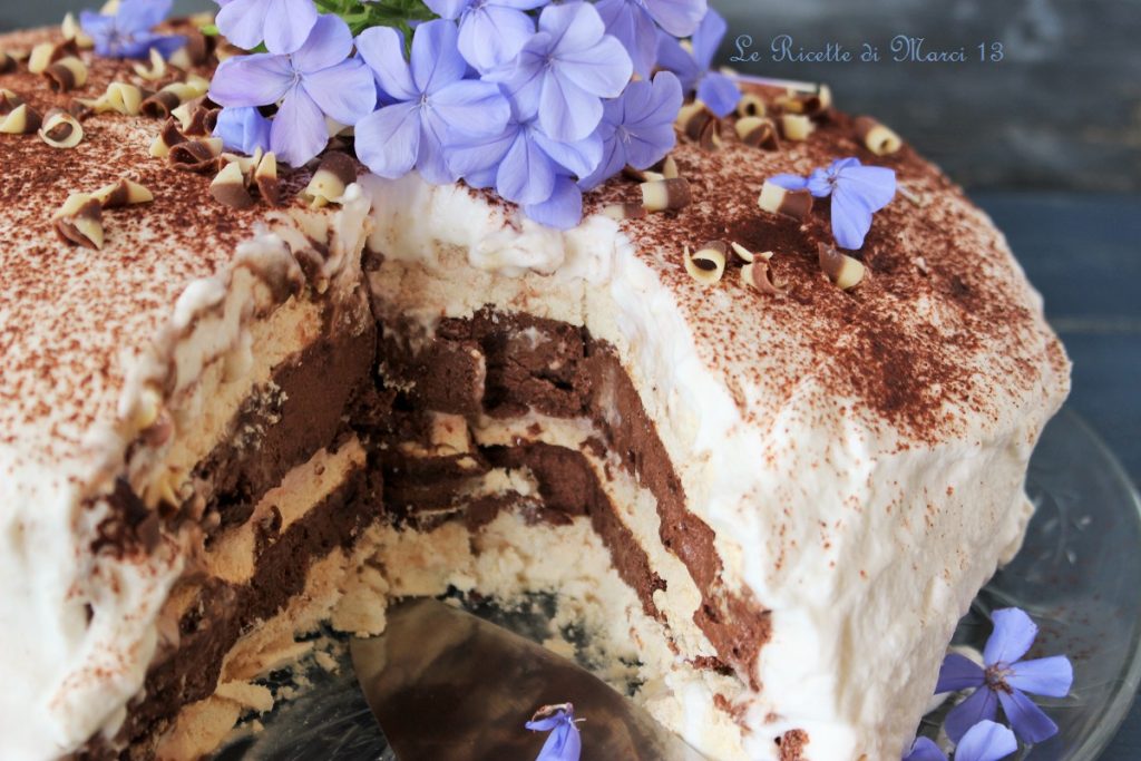 Merengue com semifreddo