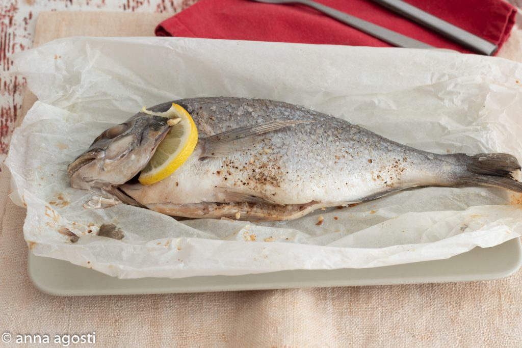 Orada no papelote receita fácil