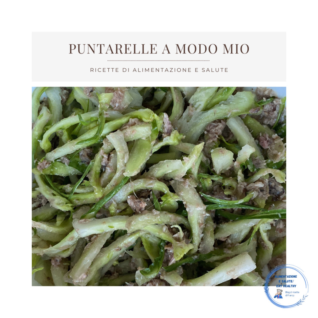 Puntarelle acompanhamento ao meu modo