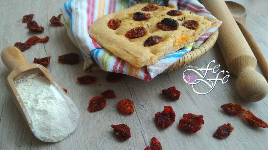 RECEITA BÁSICA PARA PÃO-PIZZA COM TOMATES SECOS