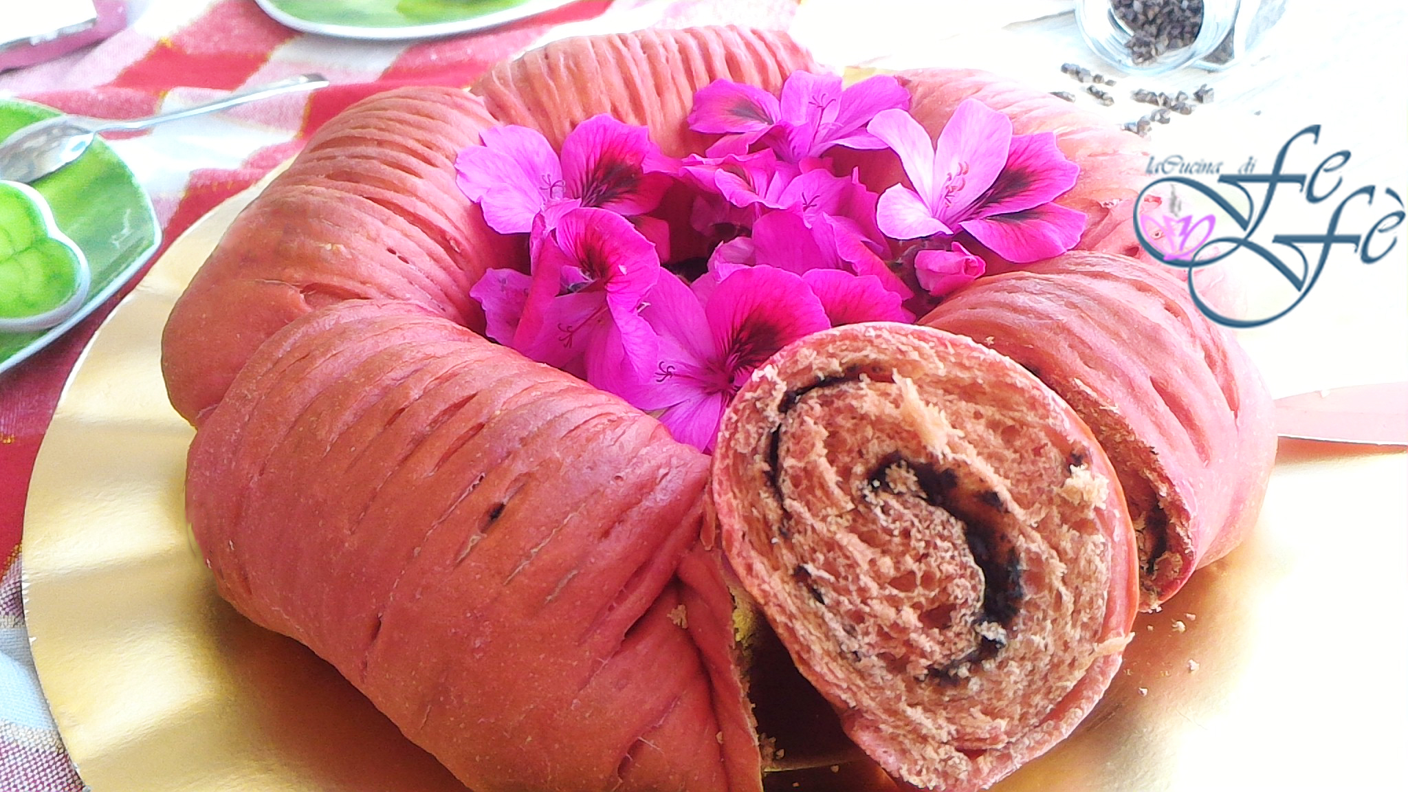 PÃO WOLL ROLL COM BETERRABA E CHOCOLATE (Pão novelo de lã)