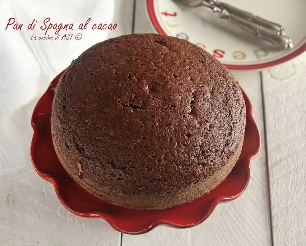 Pão de Ló de Cacau