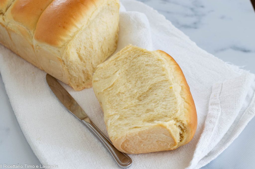 Pão de leite Hokkaido