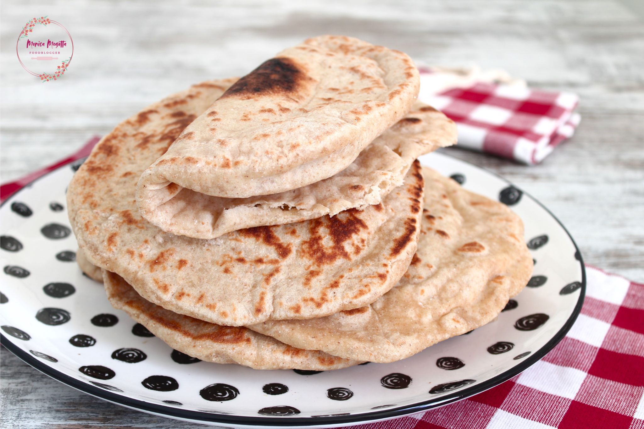 Pão naan de baixo índice glicêmico
