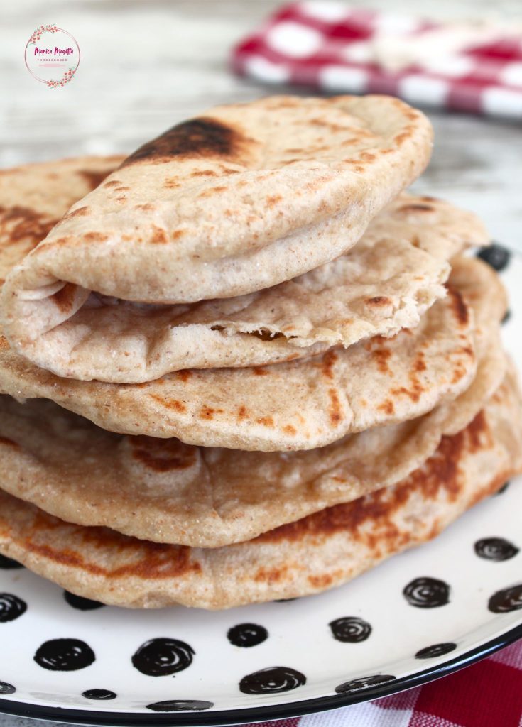 Pão naan de baixo índice glicêmico