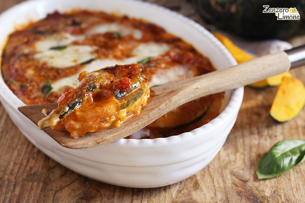 Parmegiana de abóbora - fatia