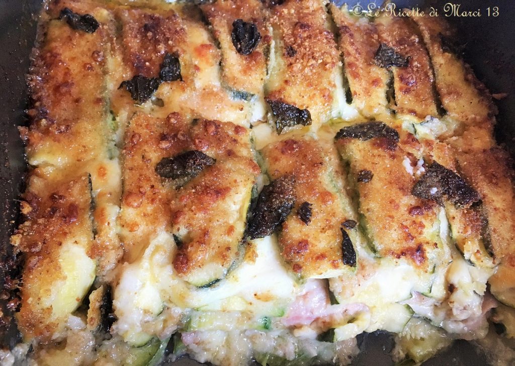 Parmigiana cremosa de abobrinha