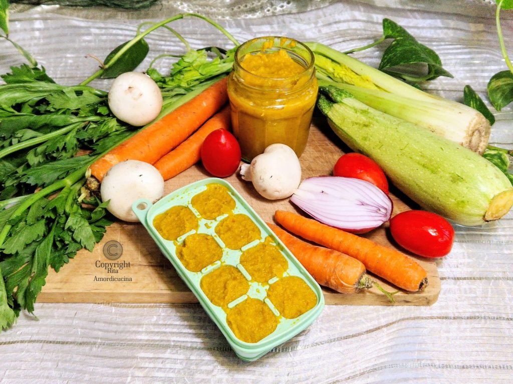 Meu caldo vegetal caseiro